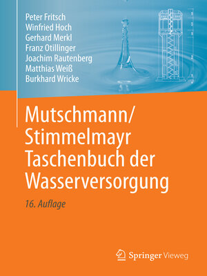 cover image of Mutschmann/Stimmelmayr Taschenbuch der Wasserversorgung
